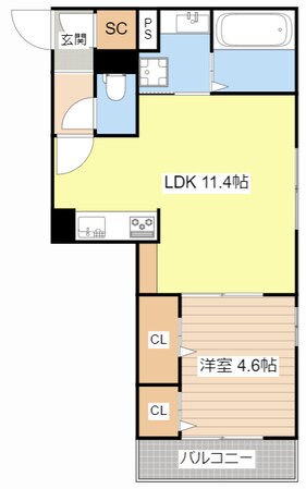 アイル東近江の物件間取画像